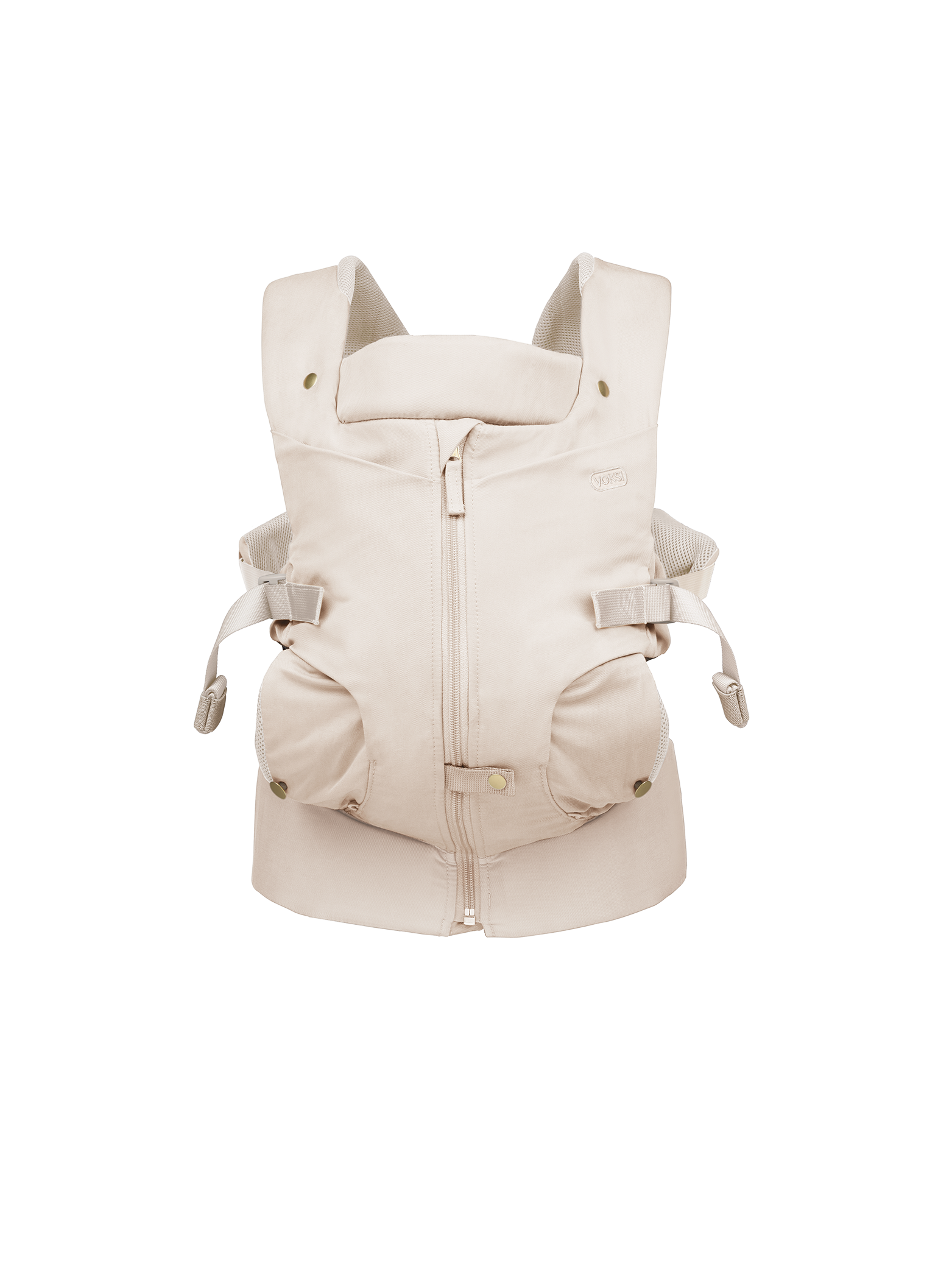 Voksi Huddle Zip Baby Carrier - Cream